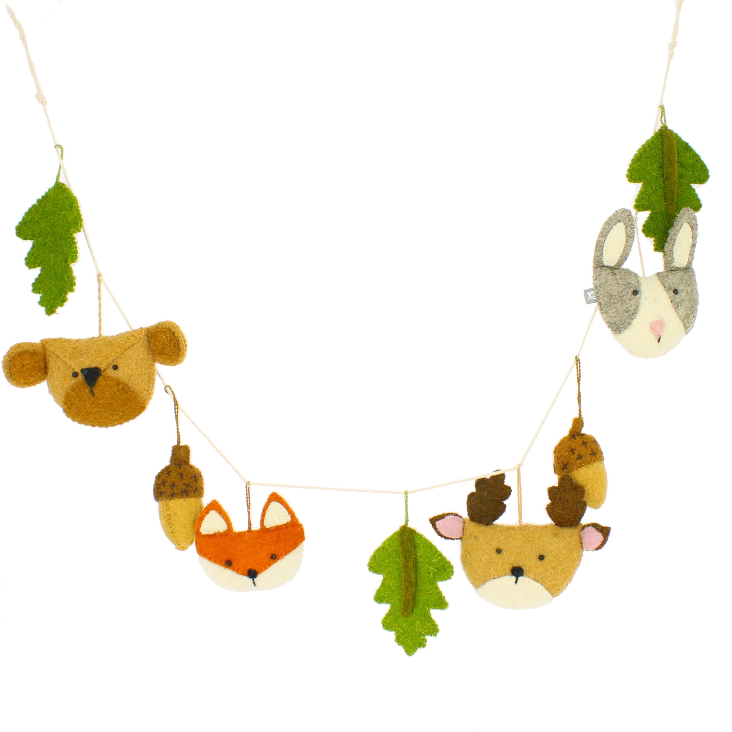 Woodland Animals Felt Garland - Fiona Walker England