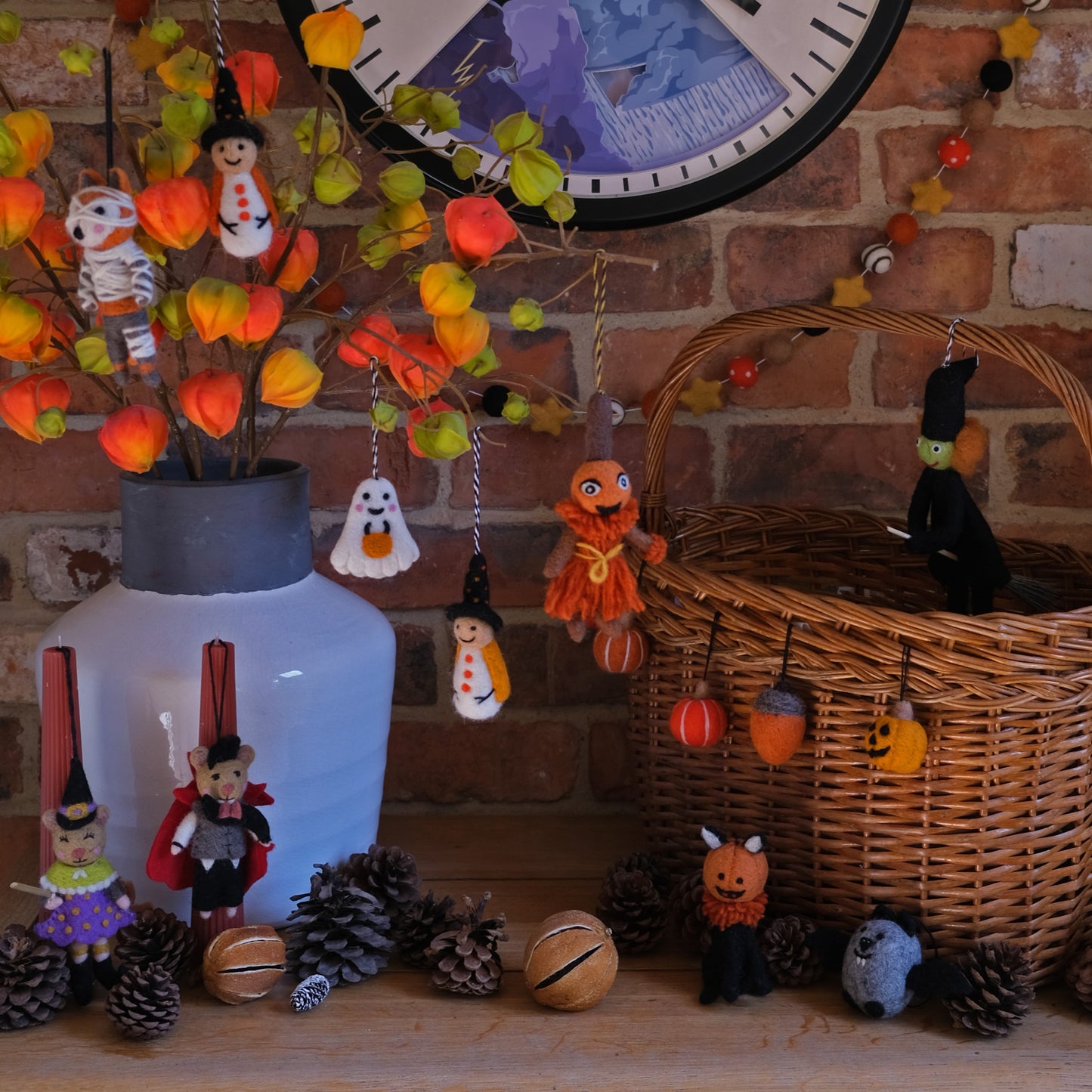 Halloween Vampire Mouse Hanging Decoration