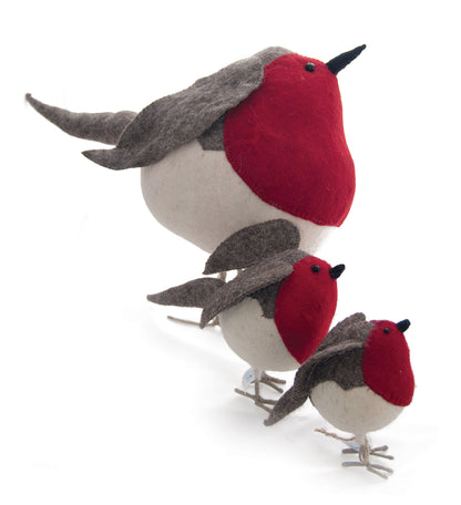 Classic Standing Christmas Robin - XL