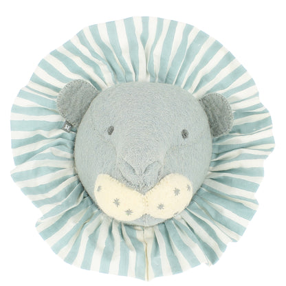 Lion with Vintage Ruff Head Mini - Blue