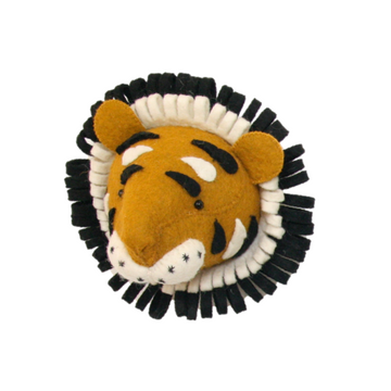 Fiona Walker England Mini Animal Head - Tiger