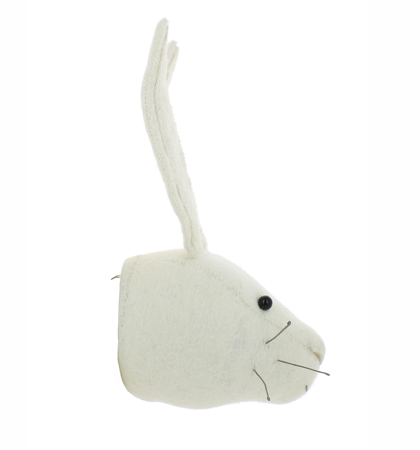 White Rabbit Head Wall Decoration - Mini - Fiona Walker England