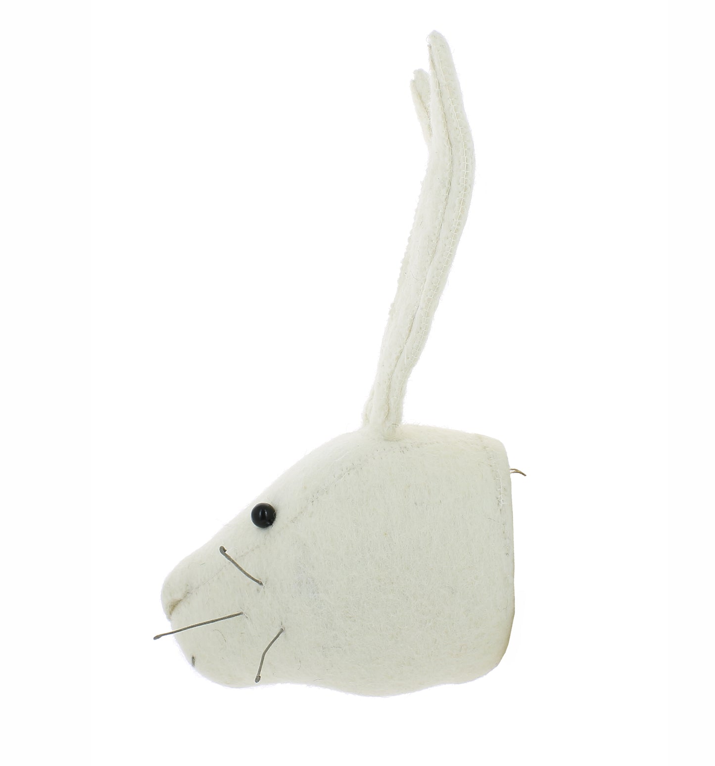 White Rabbit Head Wall Decoration - Mini - Fiona Walker England
