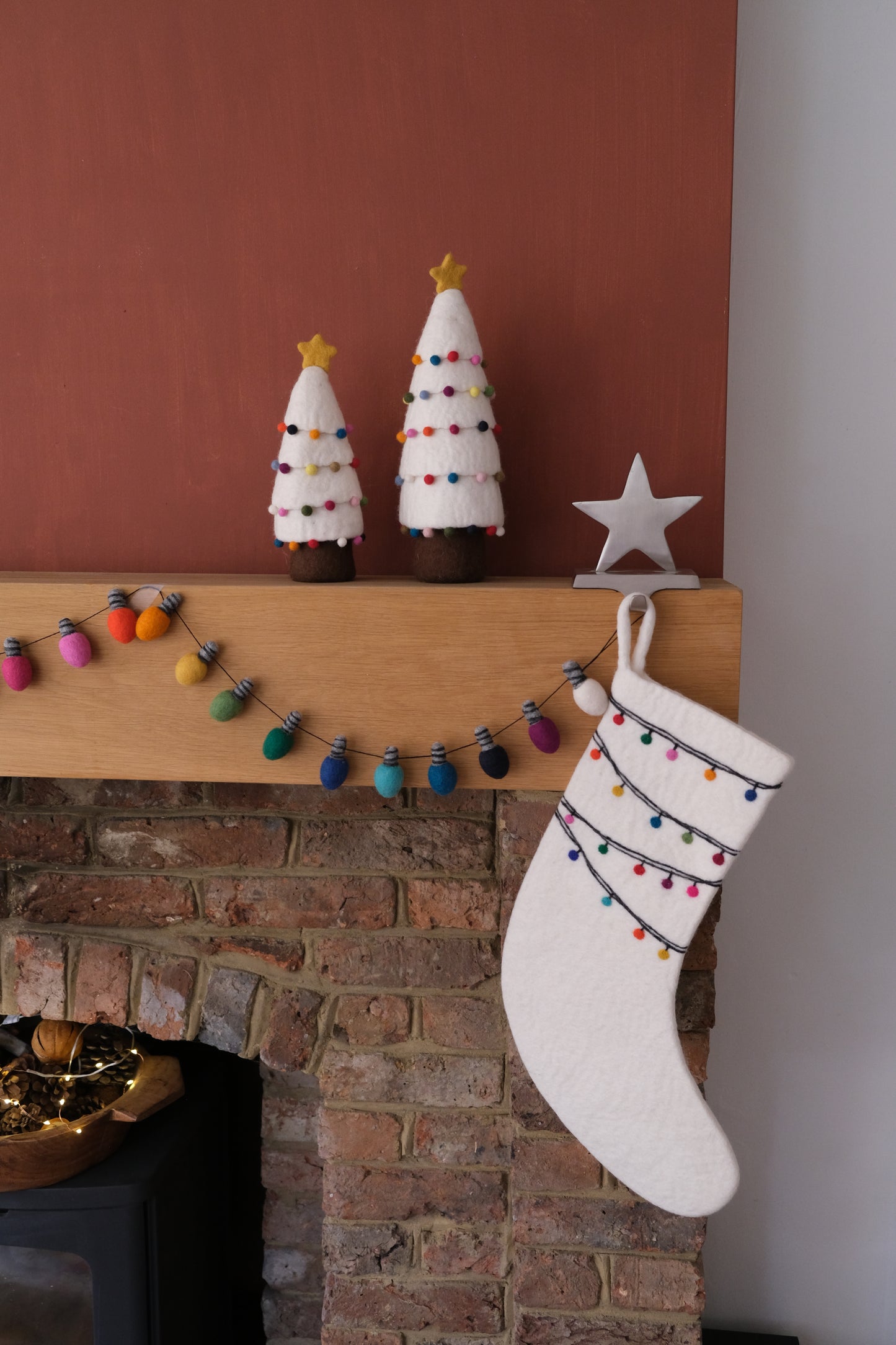 Christmas Traditional Fairy Light Garland
