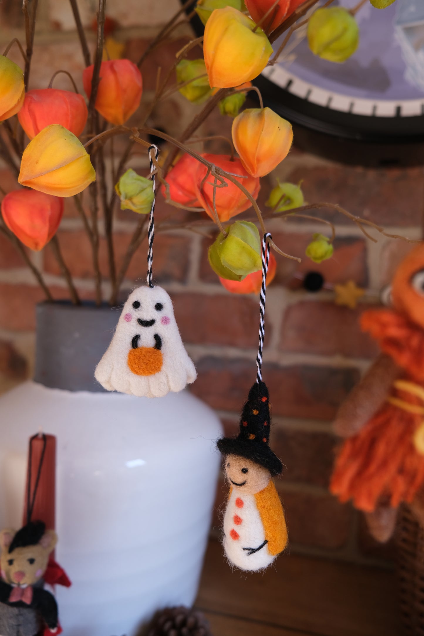 Halloween Trick-or-Treat Ghost Hanging Decoration