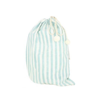 Stripe Drawerstring Bag - Mixed Colours