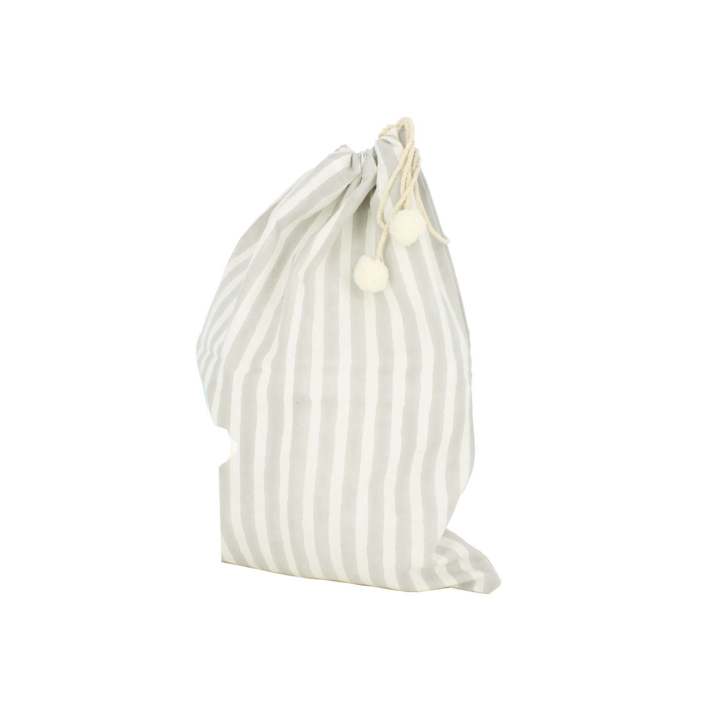 Stripe Drawerstring Bag - Mixed Colours