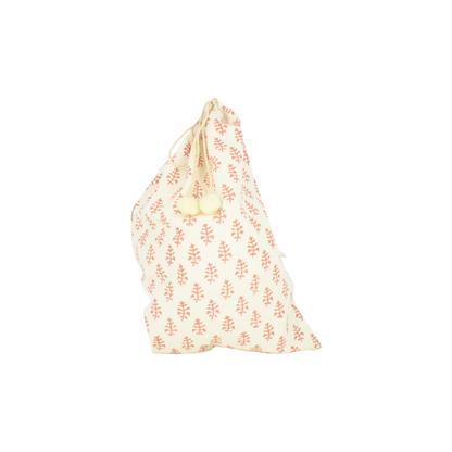 Leaf Drawerstring Bag - Mixed Colours